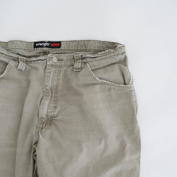 Vintage  Wrangler RIGGS Workwear Green Carhartt Style Size 38x34 - Picture 7 of 13